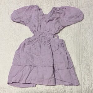 Zara Lilac Kids Casual Dress